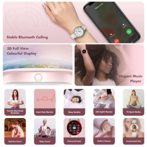 kieslect lady calling smartwatch lora