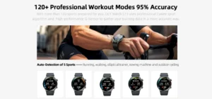 qcy gt active smart watch