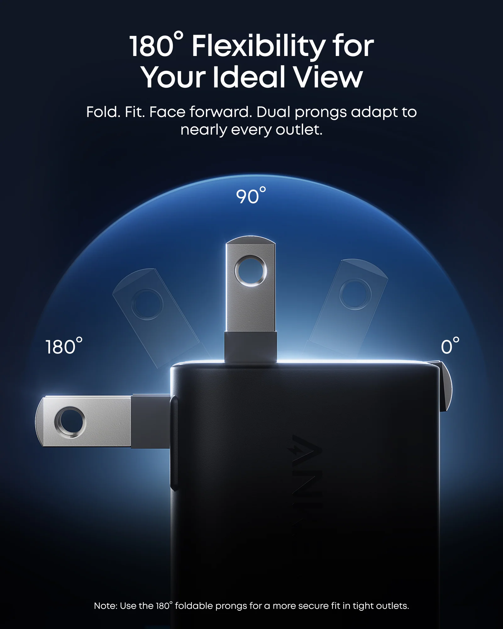 شاحن Anker Nano 45W Smart Display - الصورة 2