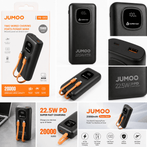 JUMOO PB-003 Power Bank 20000mAh - الصورة 7