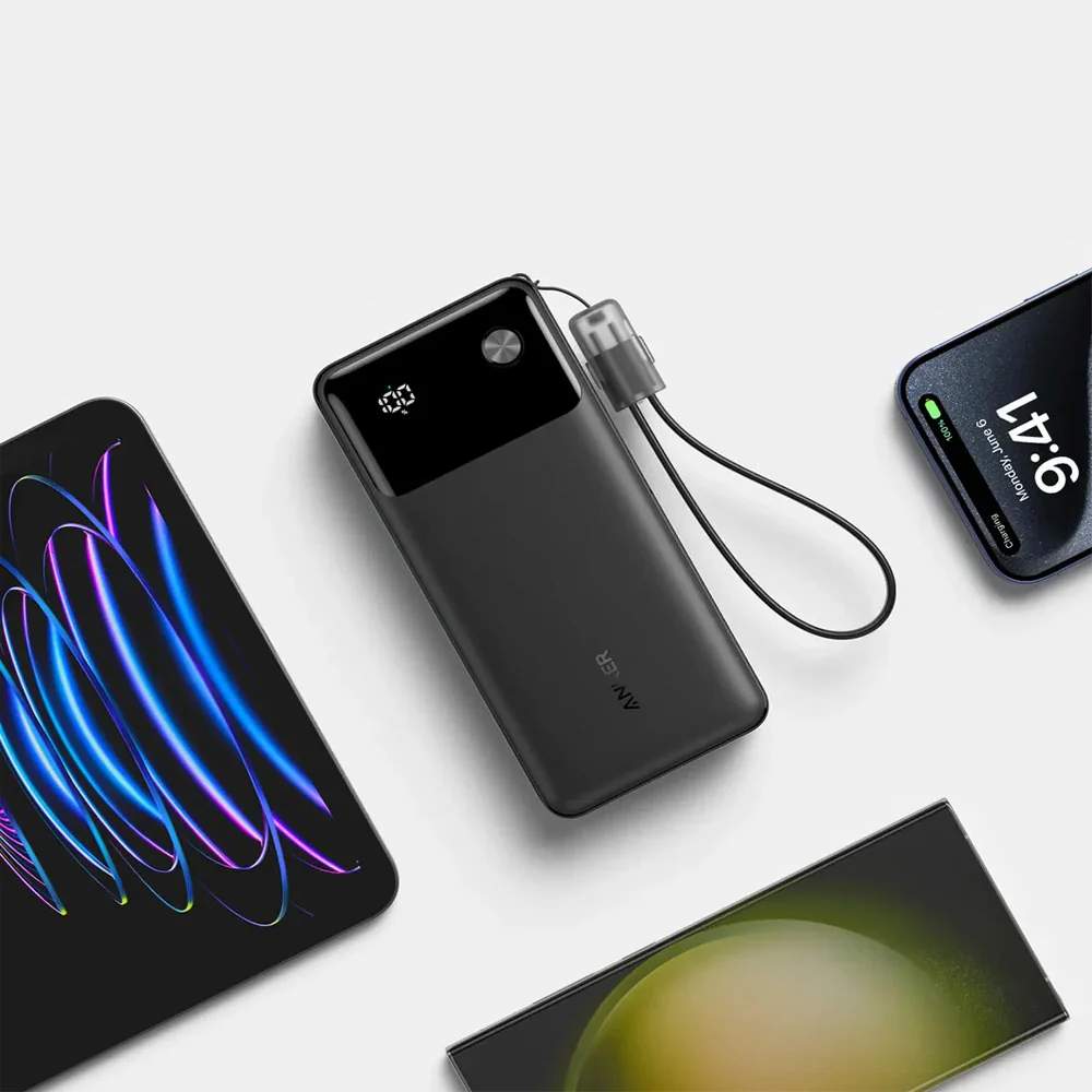 Anker Power Bank 20000mAh 30W – باور بانك أنكر بشحن سريع وشاشة رقمية - الصورة 5
